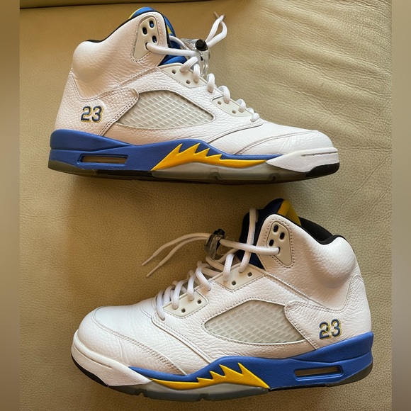 Air Jordan 5 ‘Laney’ retro 2013 vintage men’s 10 classic authentic - Picture 1 of 8